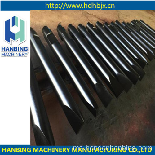 Lampiran pemutus Hydraulic Hammer Moil Point Chisel